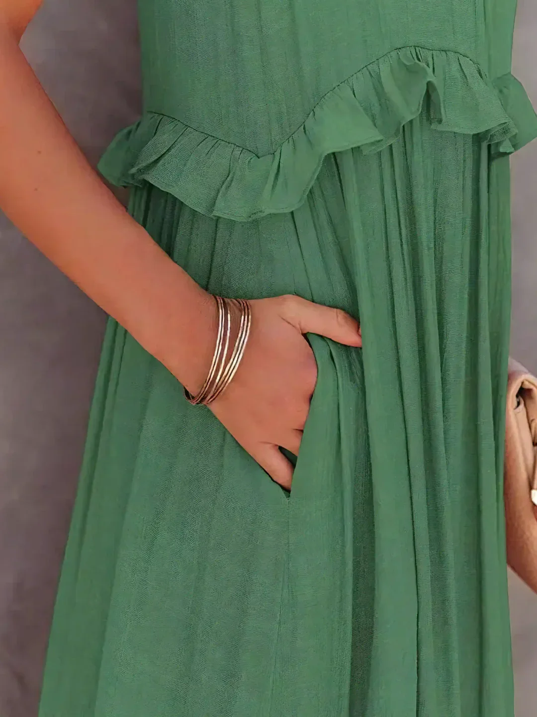 Madelyn | Bohemian Ruffled Maxi Dress - Image 17