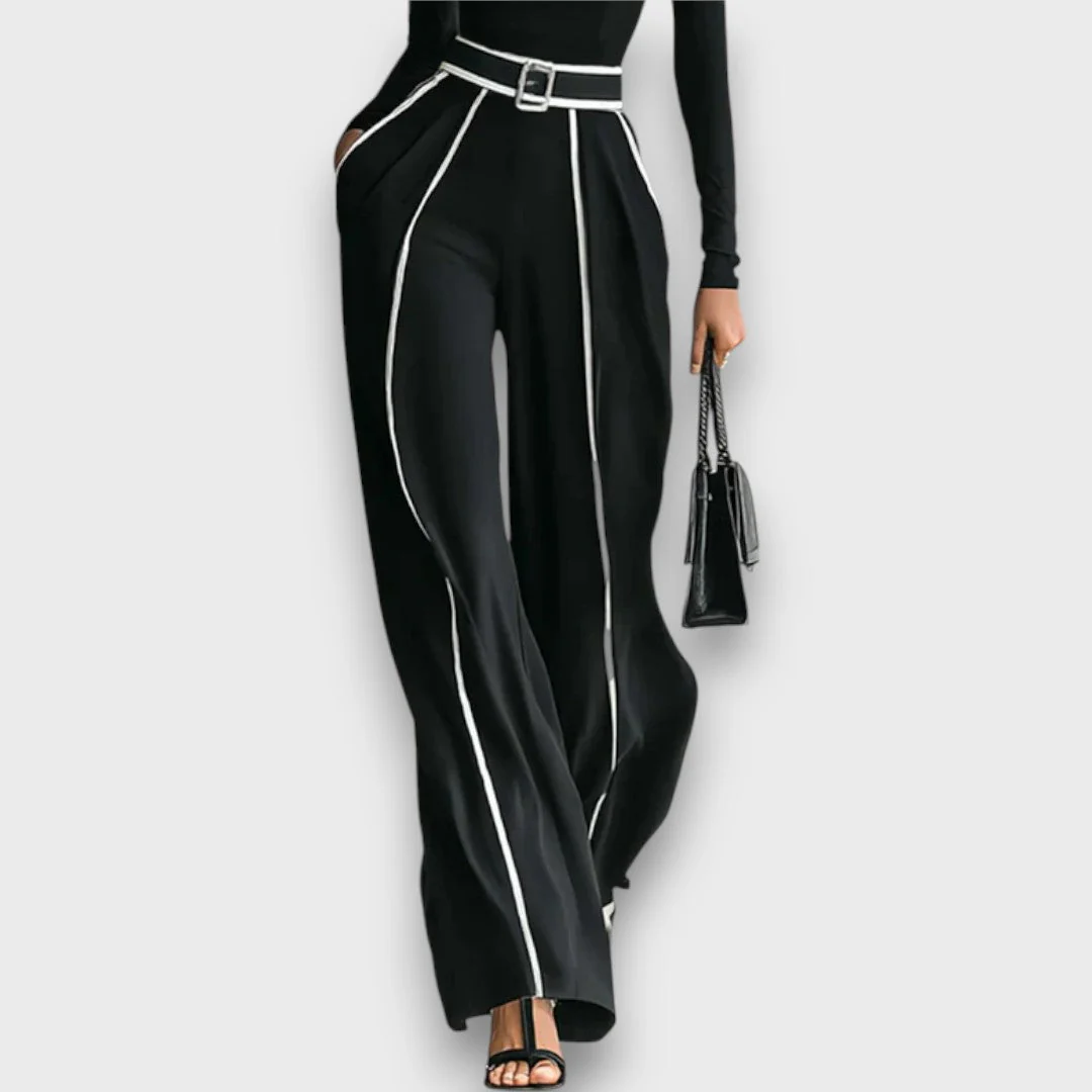 Maerina – Zweiteiliges Set mit Rollkragen und weiter Hose - Image 3