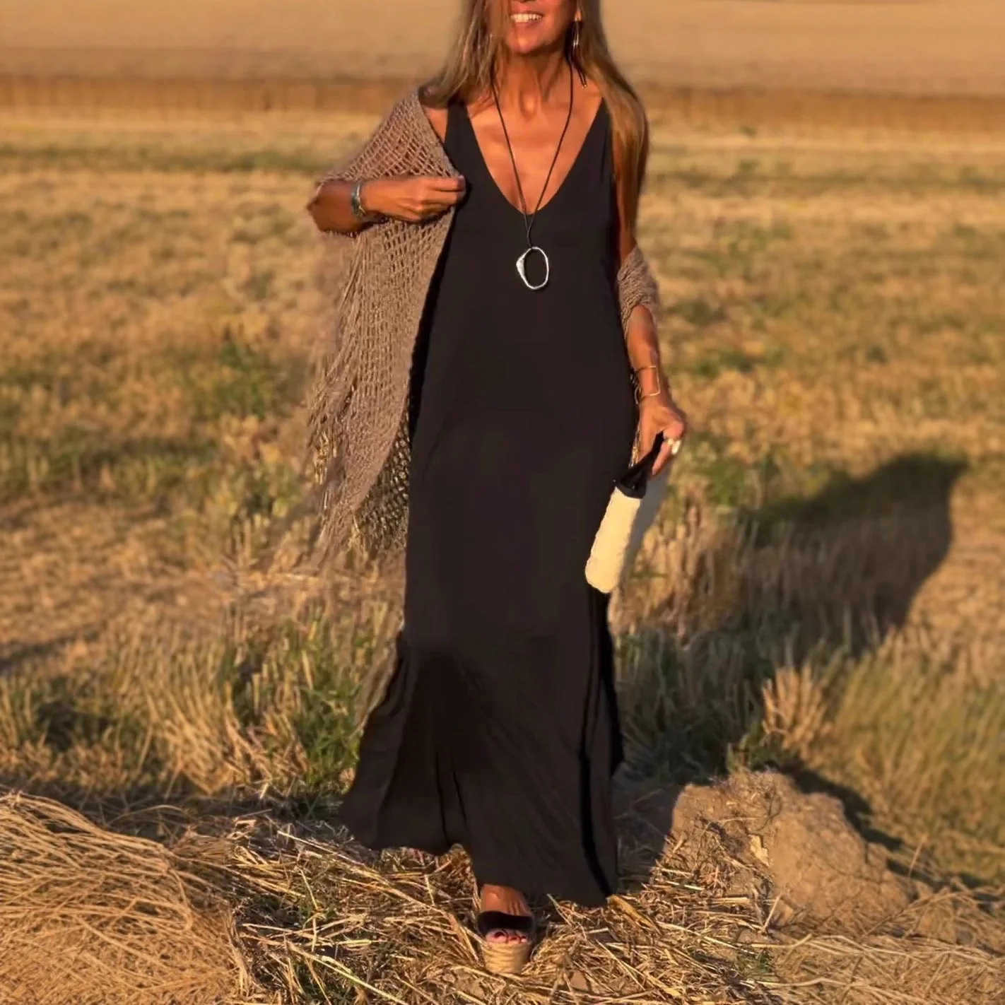 Maeve | Maxikleid für mühelosen Komfort - Image 3