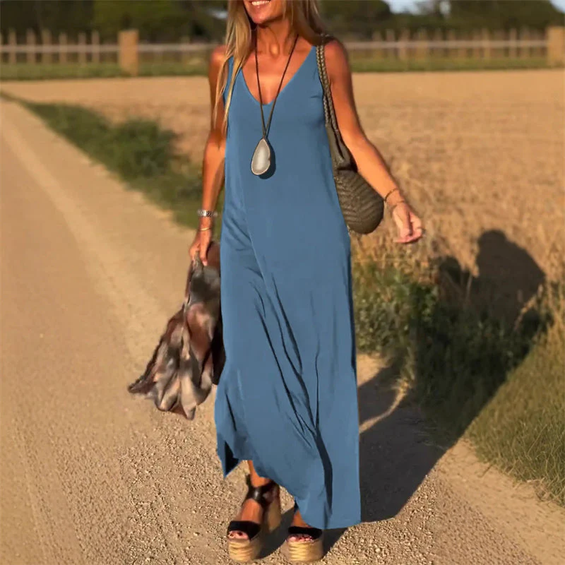 Maeve | Maxikleid für mühelosen Komfort - Image 4