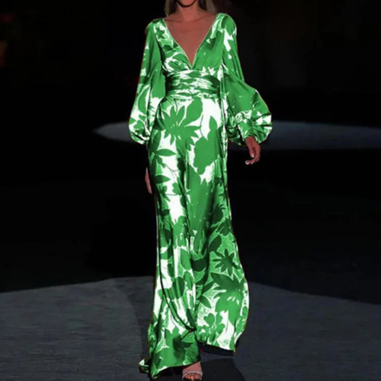 Magdalene | Modisches und bequemes Sommerkleid mit V-Ausschnitt für Frauen - Image 3