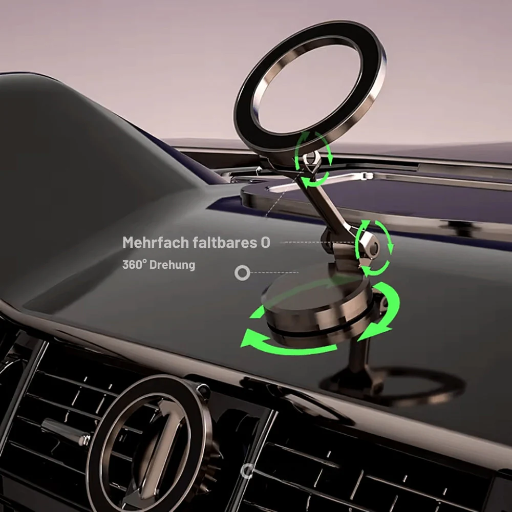 MagnoGrip 360° magnetische Telefonhalter – Starker universeller Halter für sichere, drehbare Positionierung - Image 2