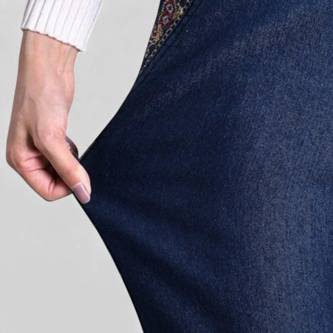 Maira™ | Damenjeans mit Seitentaschen und Elastischer Taille - Image 2