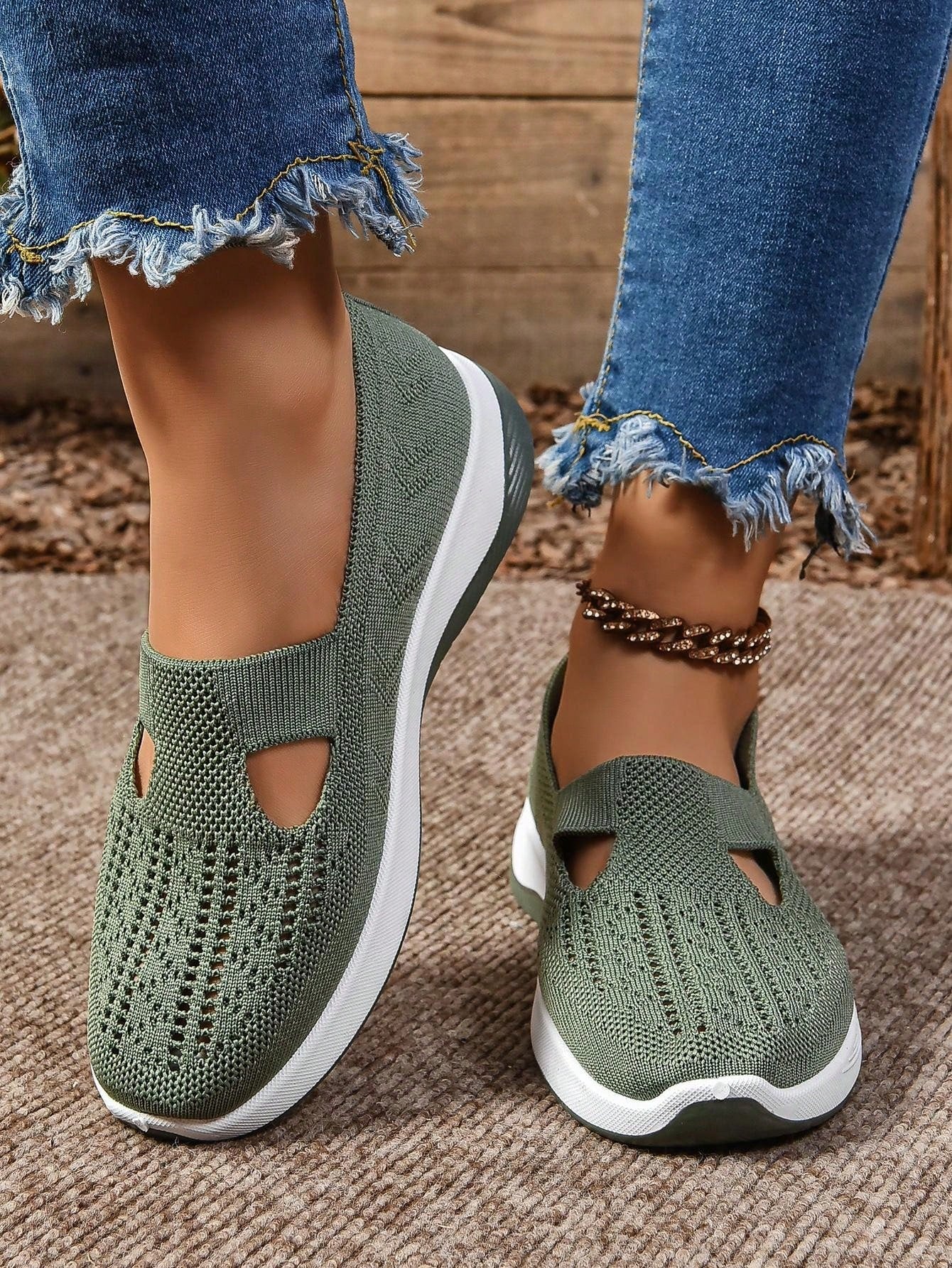 Maja | Damen Slip-On Casual Gehschuhe - Image 8