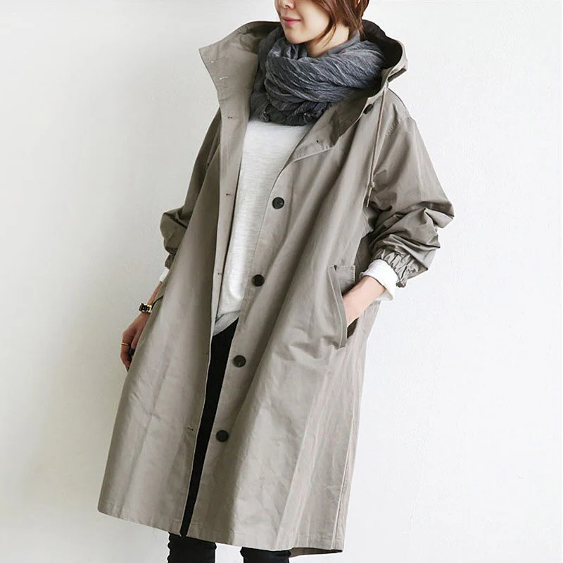 Mandy | Eleganter Wasserdichter Trenchcoat - Image 4