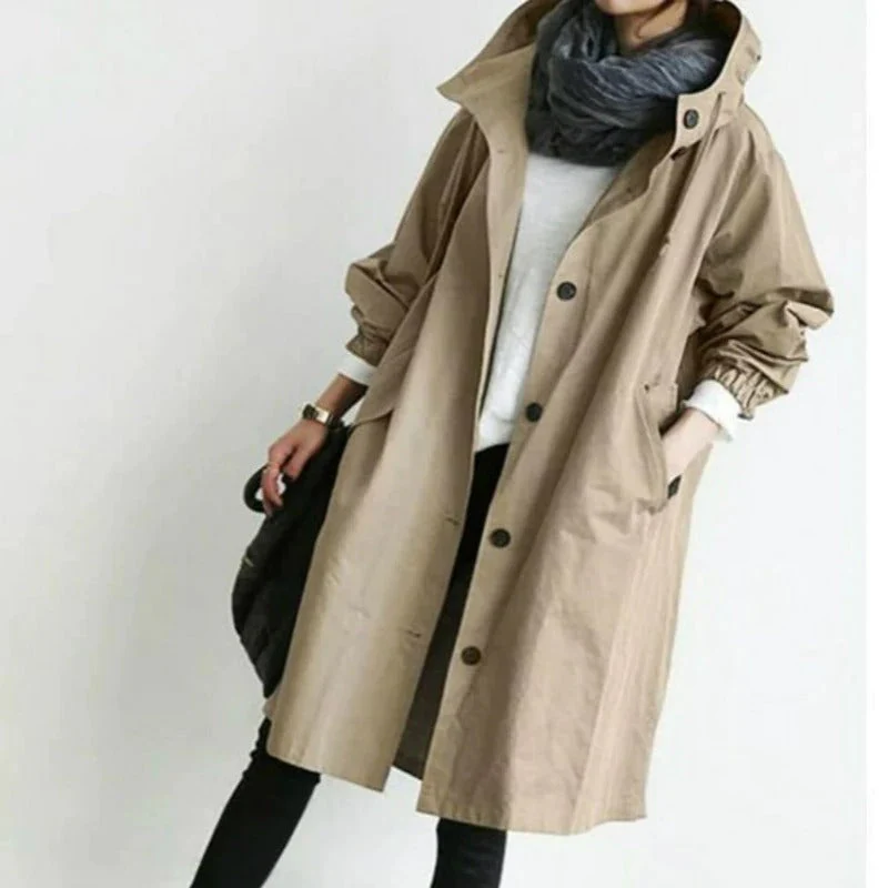 Mandy | Eleganter Wasserdichter Trenchcoat - Image 6