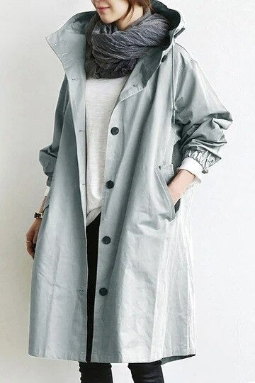 Mandy | Eleganter Wasserdichter Trenchcoat - Image 8