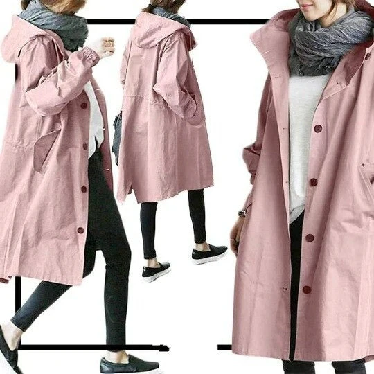 Mandy | Eleganter Wasserdichter Trenchcoat - Image 9
