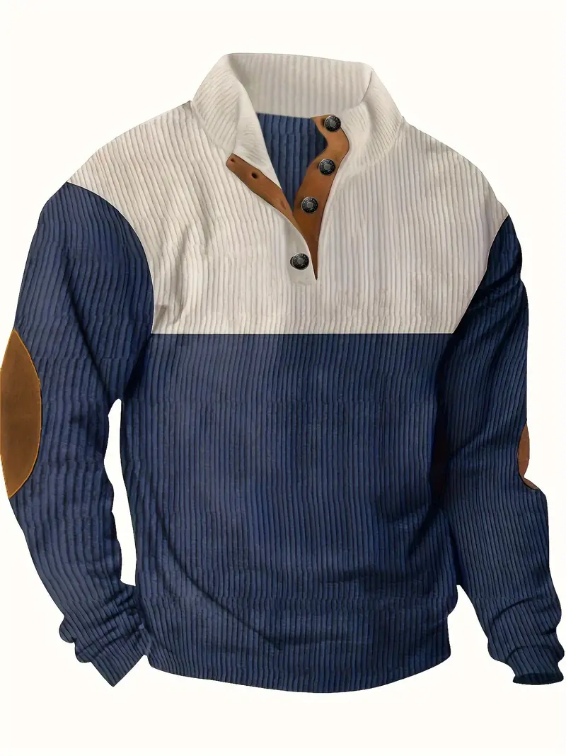 Manfred | Stylischer Color-Block Pullover - Image 2