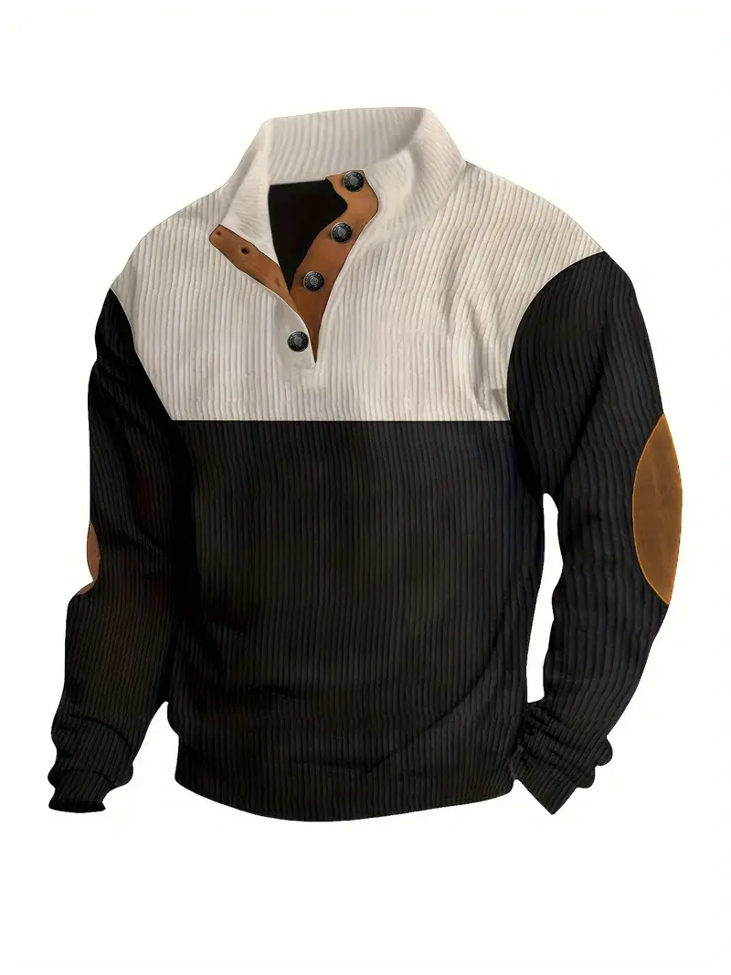 Manfred | Stylischer Color-Block Pullover - Image 3