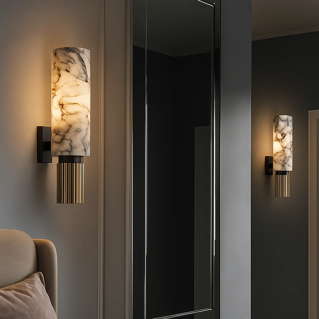 Marbelle – Elegante Wandleuchte mit stilvollem Marmorinspiriertem Muster - Image 2