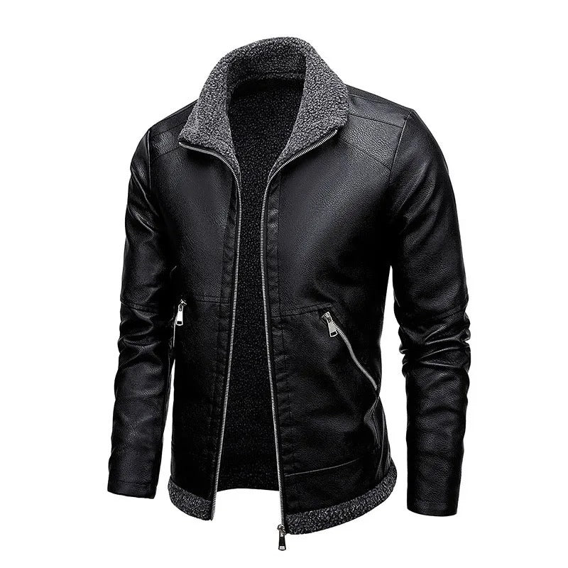 Marc® | Elegante Lederjacke aus Fleece - Image 2