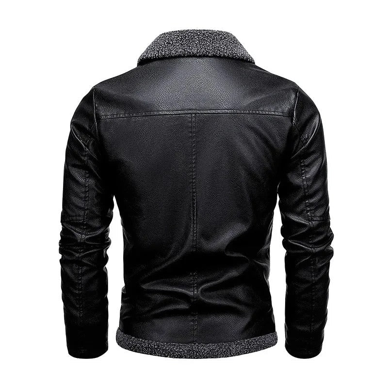 Marc® | Elegante Lederjacke aus Fleece - Image 3