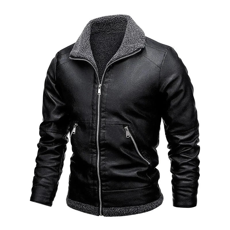 Marc® | Elegante Lederjacke aus Fleece - Image 4