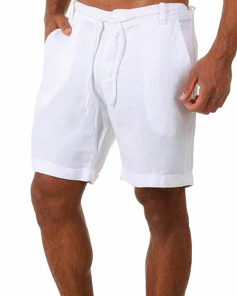 Marcel - Herren Leinen-Shorts - Image 2