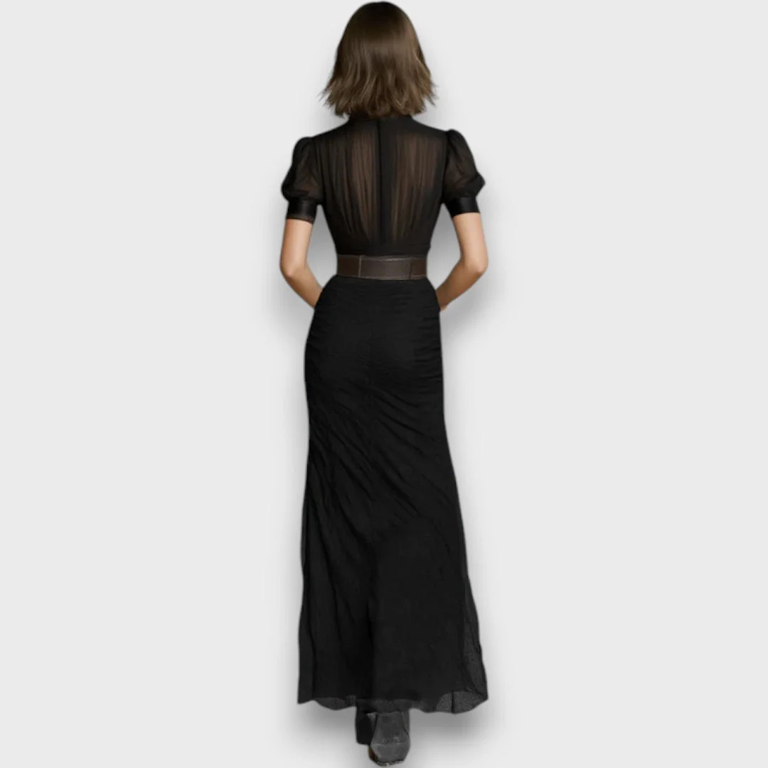 Marceline – Plissiertes Maxi-Kleid - Image 2