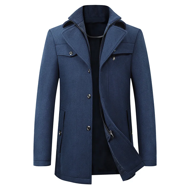 Marcus – Elegante Herren Übergangsjacke mit Stehkragen - Image 3