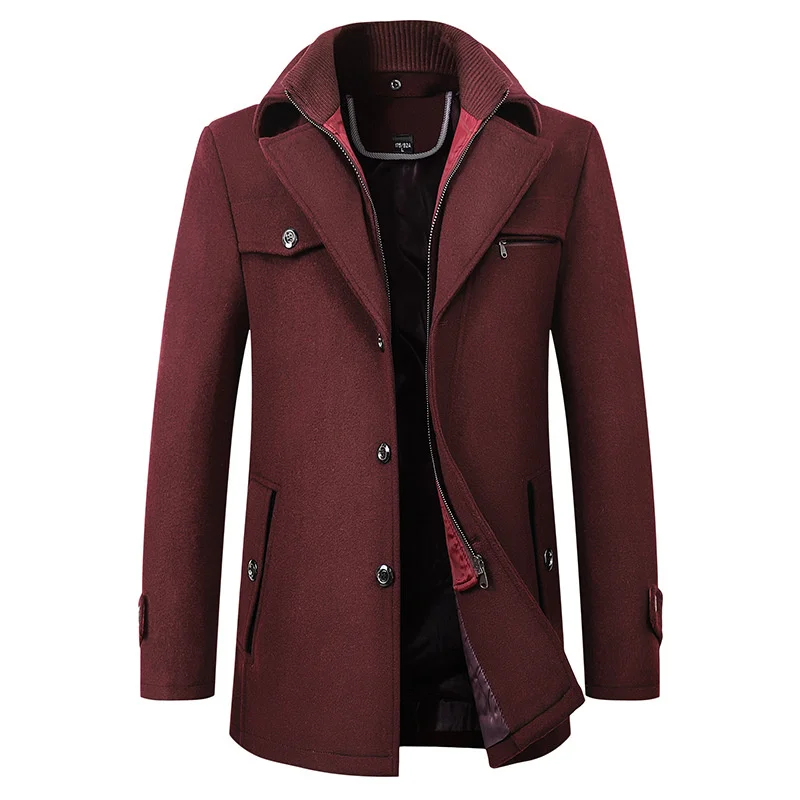 Marcus – Elegante Herren Übergangsjacke mit Stehkragen - Image 4