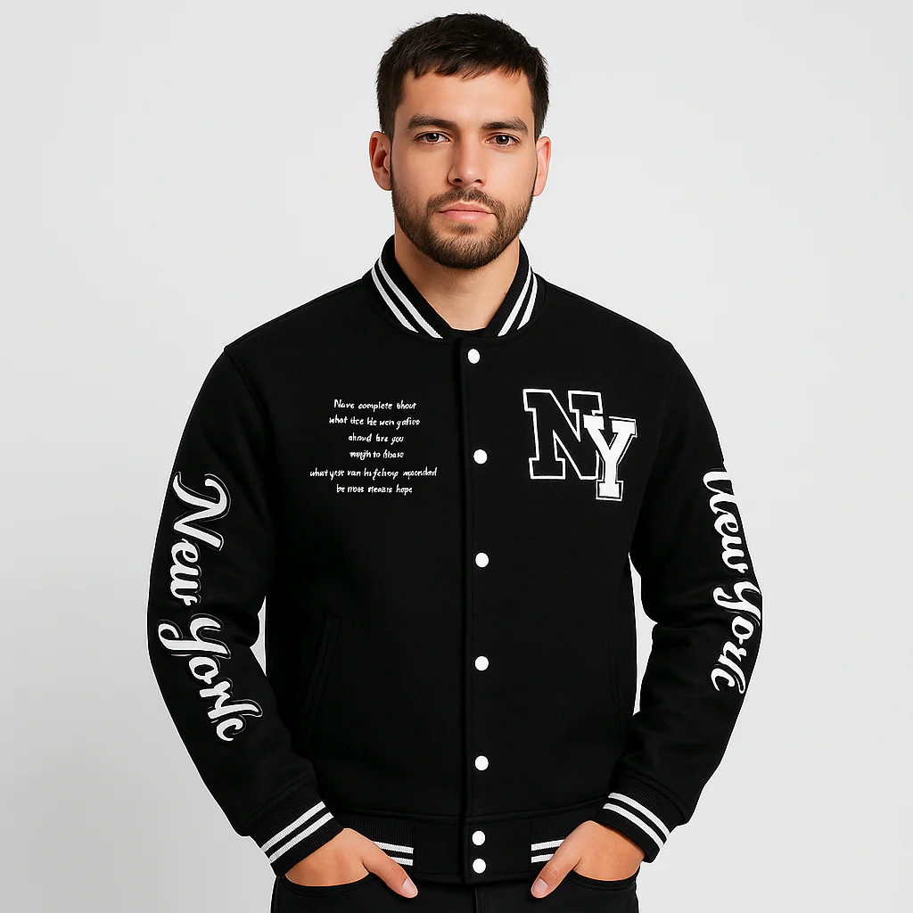 Marcus | Varsity Strickfleecejacke - Image 2