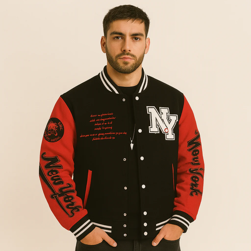 Marcus | Varsity Strickfleecejacke - Image 3