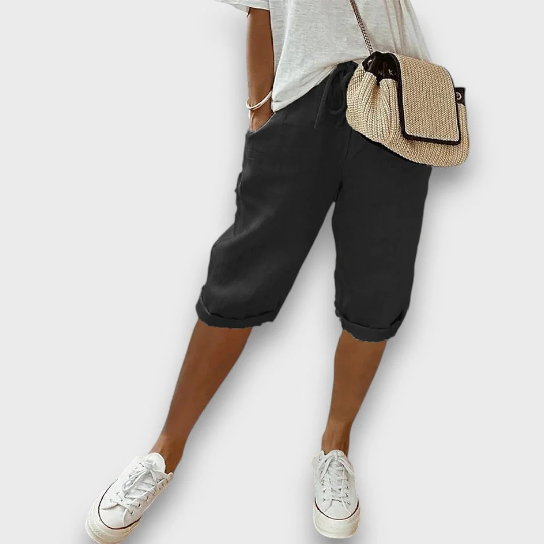 Maren – Luftige Sommer-Bermudas mit Leinenanteil - Image 5