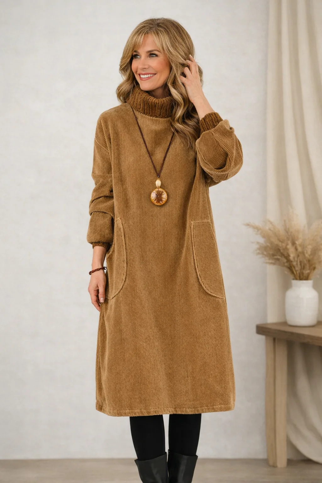 Marenai – Stilvolles, lässiges Midikleid
