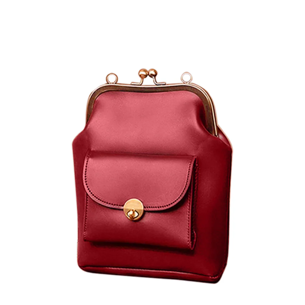 Margarete – Vintage Kussverschluss Schultertasche - Image 15