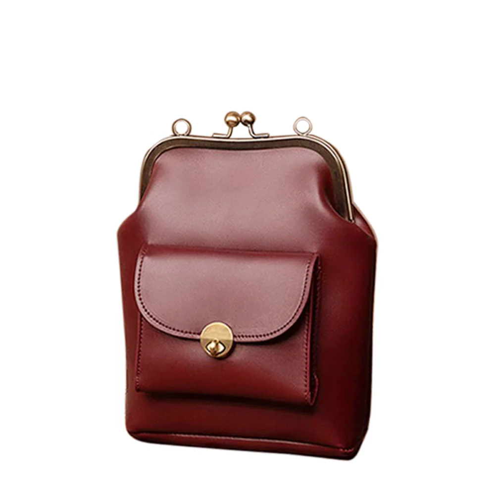 Margarete – Vintage Kussverschluss Schultertasche - Image 17
