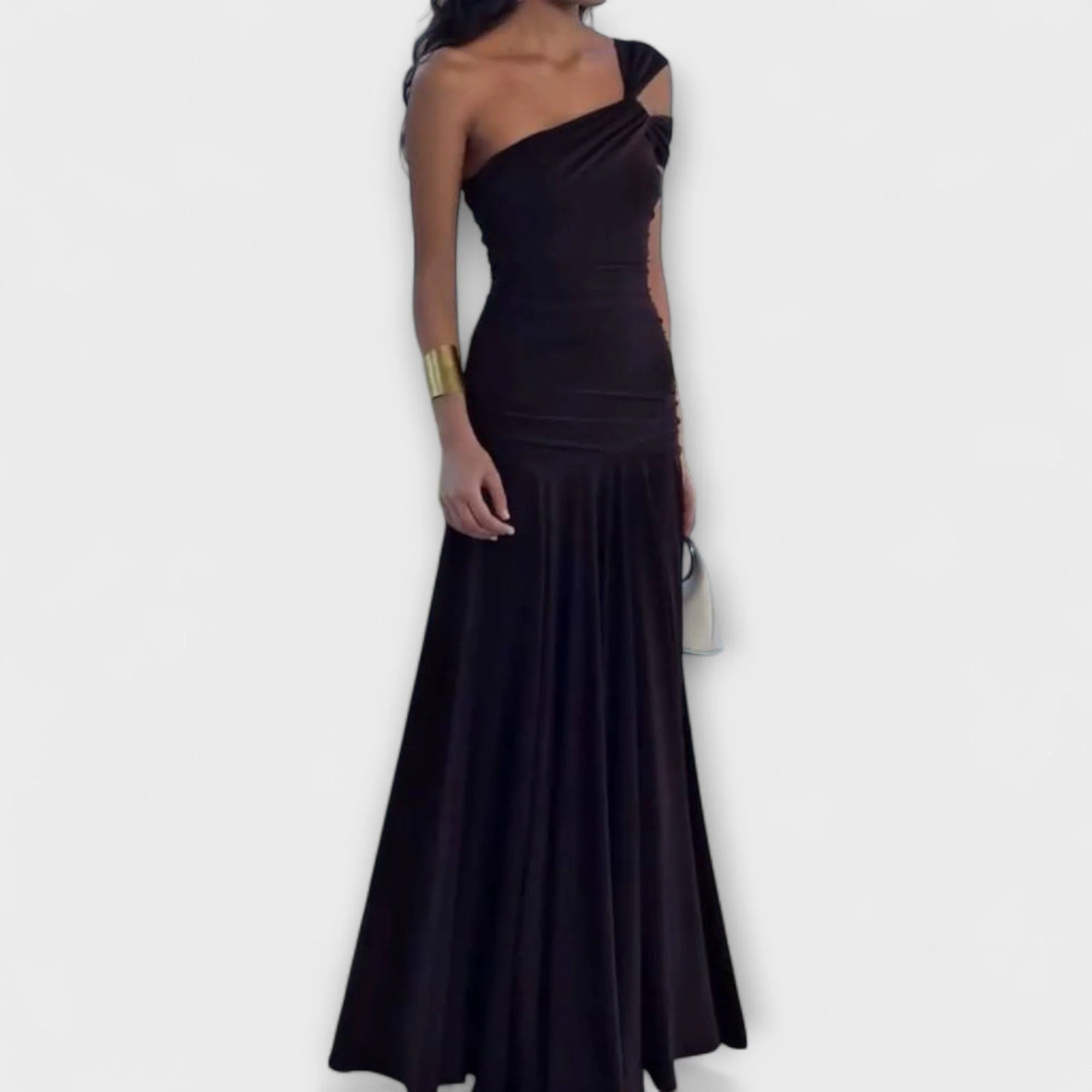 Margot - Figurbetontes Maxikleid mit Off-Shoulder-Design - Image 3