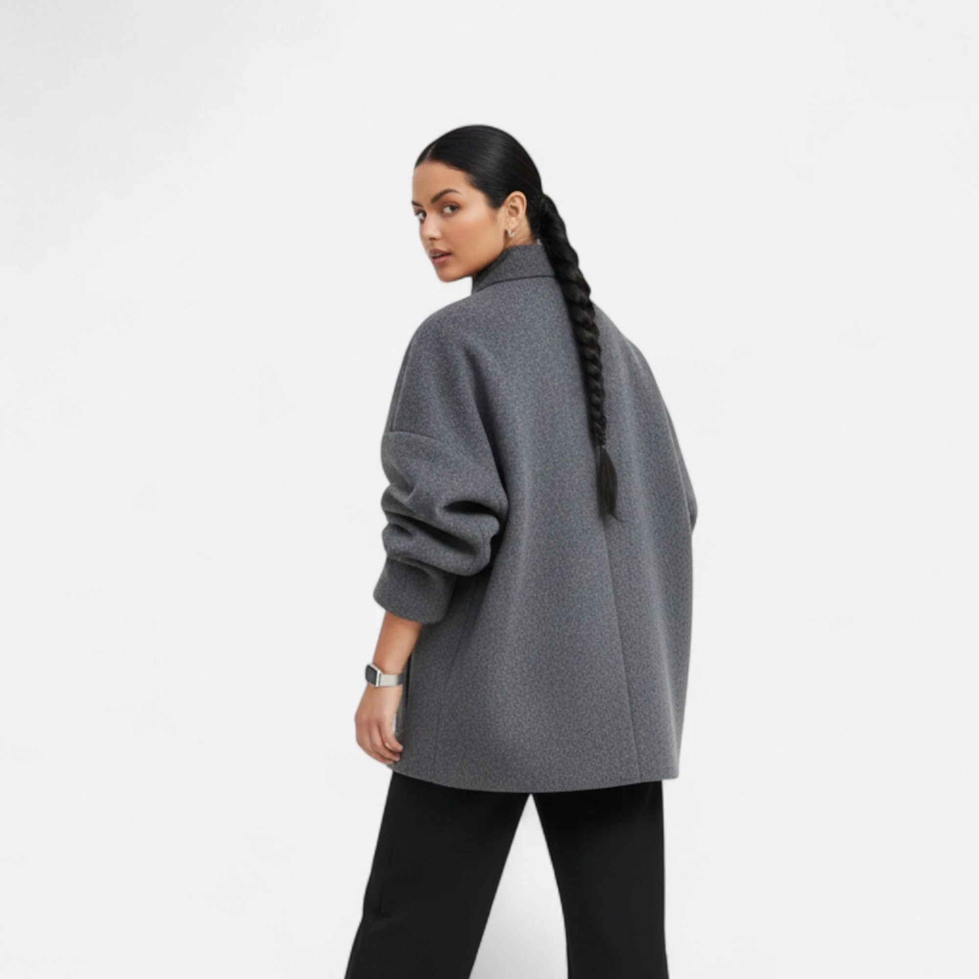 María – Elegante Damen Kurzjacke mit modernem Stehkragen - Image 2