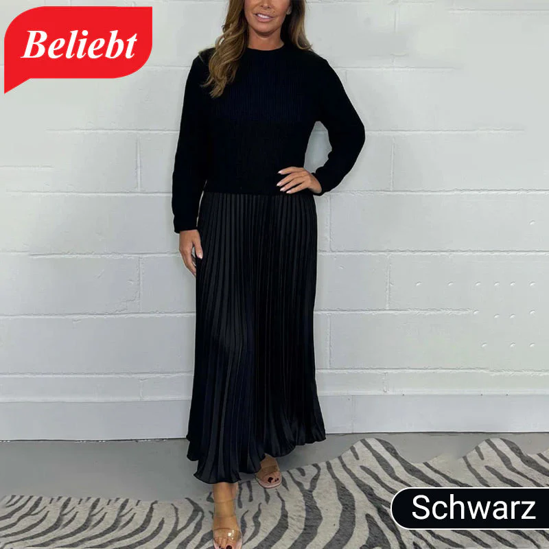 MARIA | Elegante und stilvolle Faltenkleider mit Rundhalsausschnitt - Image 5
