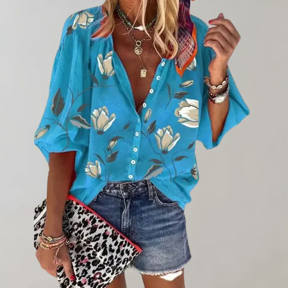 Maricel - Bluse mit Blumenmuster - Image 2