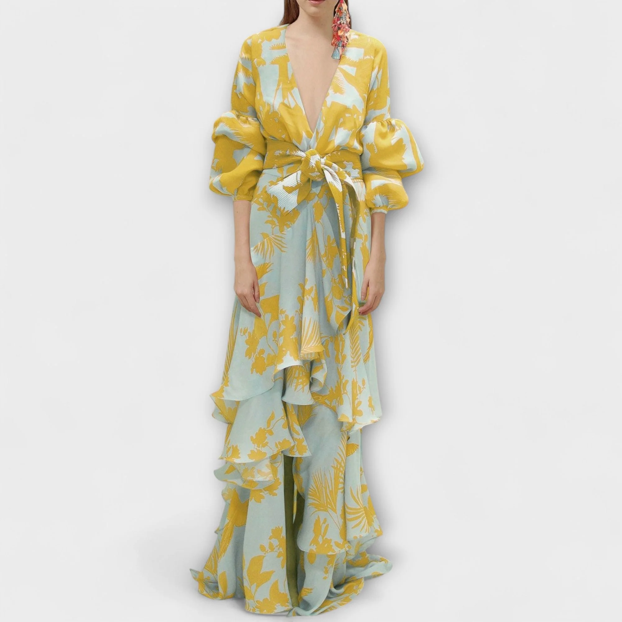 Marie - Chiffon Evening Gown - Image 4