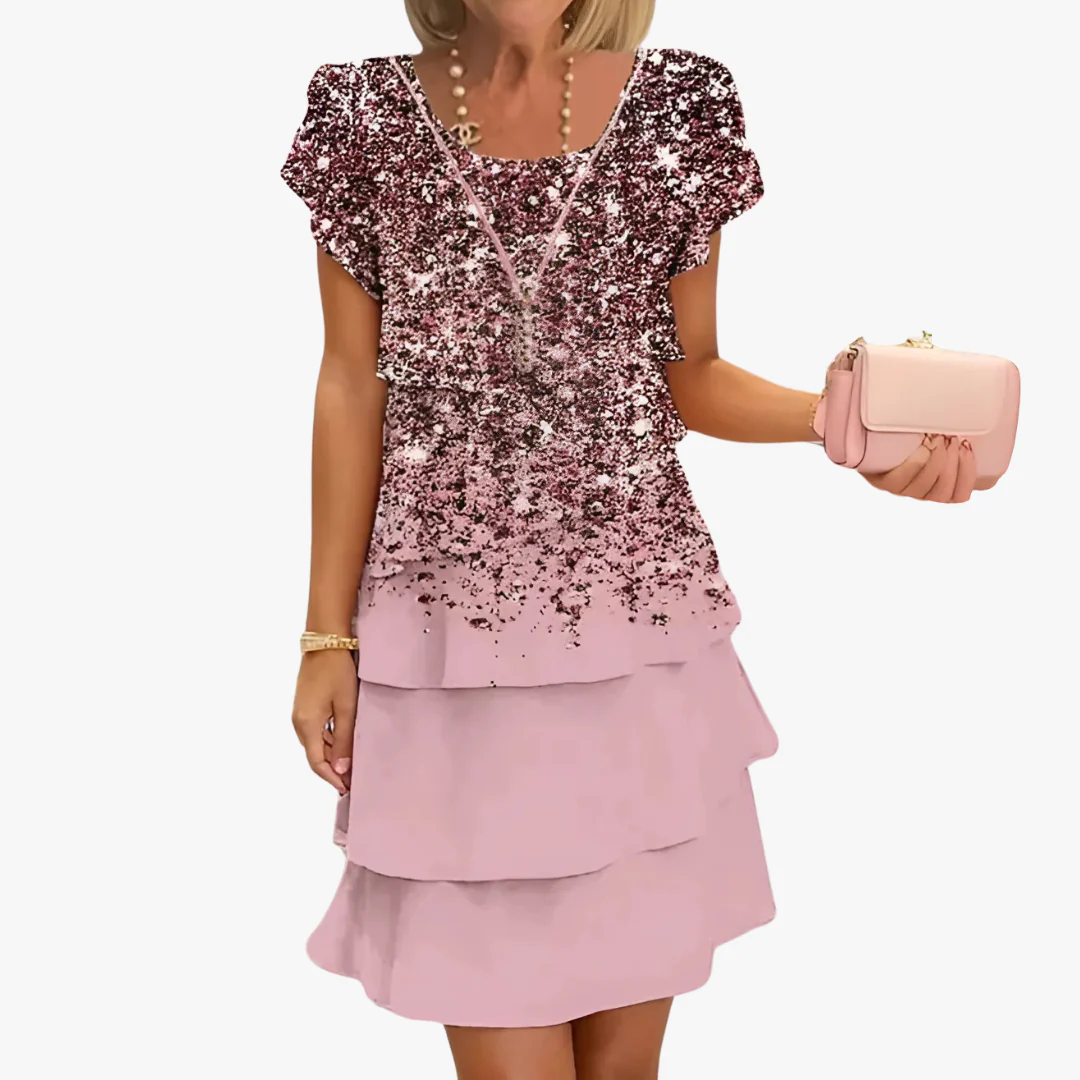 Marika - Elegantes Damen Maxikleid mit Blumenmuster - Image 4