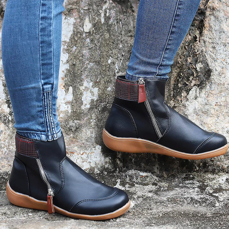 Marina – Komfortable Damen Stiefelette mit Reißverschluss - Image 2