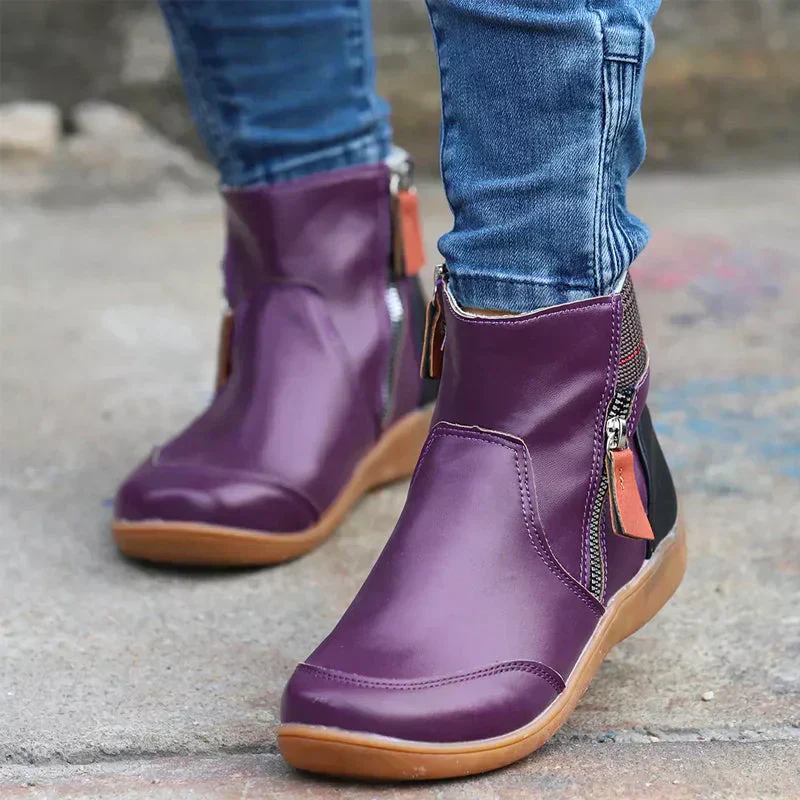 Marina – Komfortable Damen Stiefelette mit Reißverschluss - Image 5