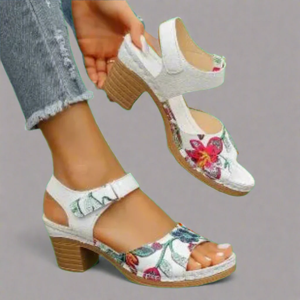 Marisa | Handgefertigte Sandalen mit offener Spitze, aus hochwertigen Materialien - Image 2