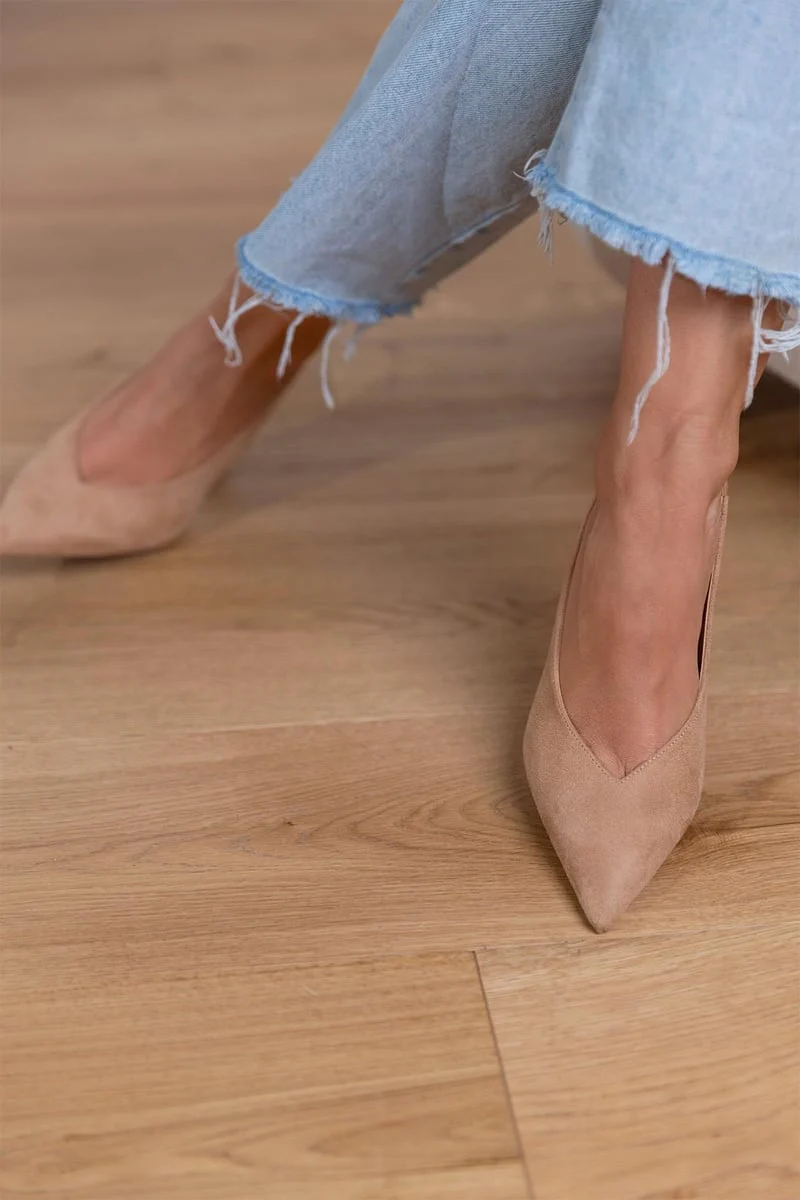 Marlena™ | Nude Slingback-Pumps mit elegantem Absatz - Image 5