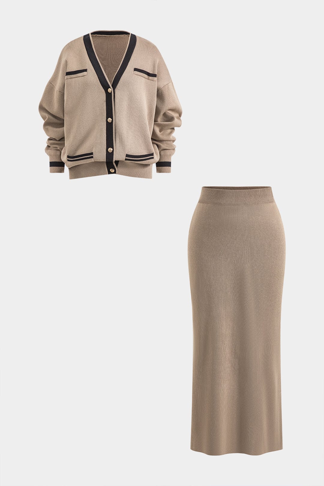 Marlene | Elegantes Strick-Set mit Cardigan & Rock - Image 10