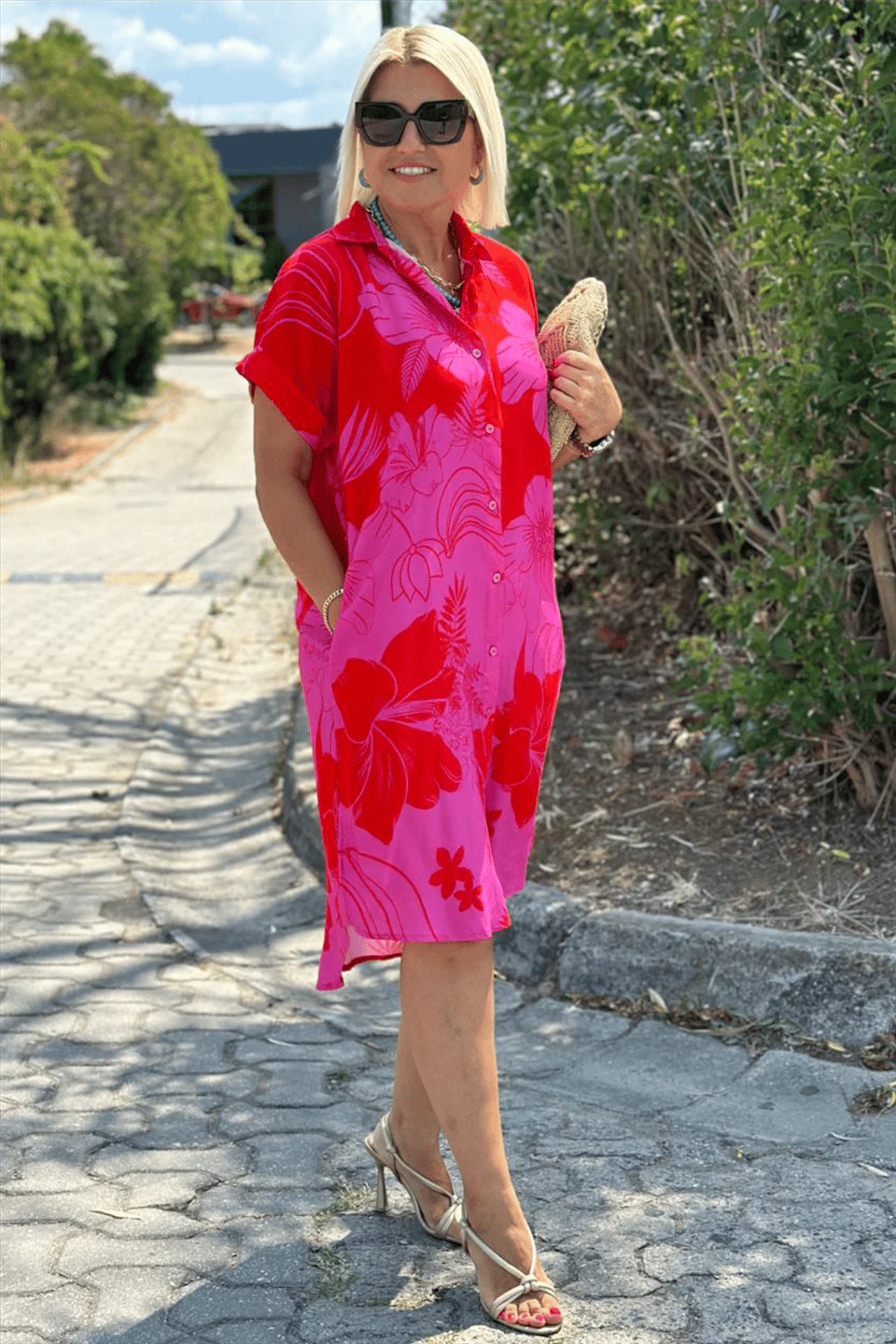 Marlene – Sommerkleid mit Blütenprint - Image 3