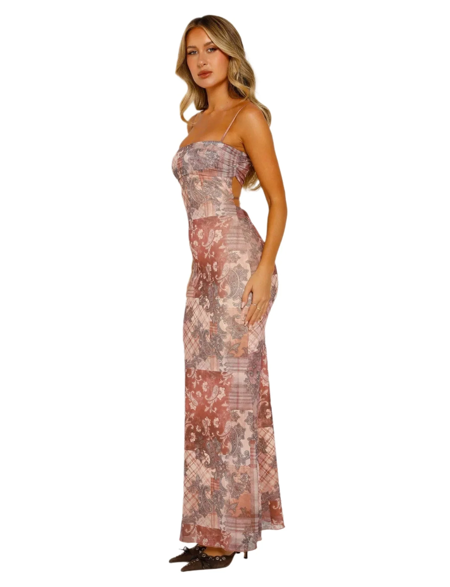 Marriane - Spaghetti-Träger-Maxikleid - Image 2