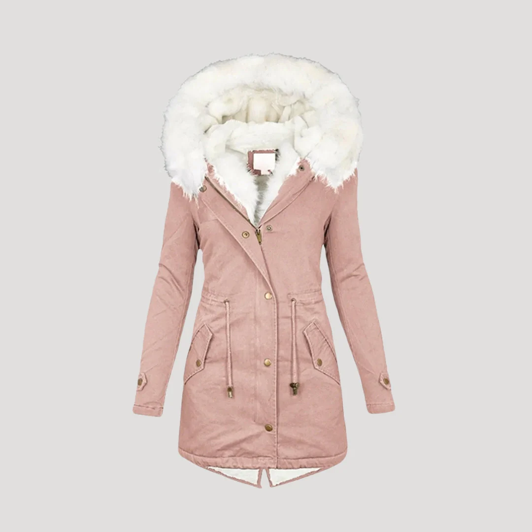 Marta – Taillierter gefütterter Damen Winterparka - Image 5