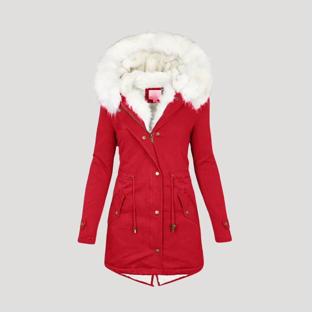 Marta – Taillierter gefütterter Damen Winterparka - Image 6