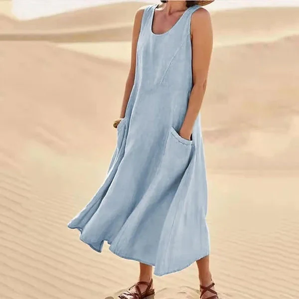Martha | Elegantes und bequemes Leinenkleid für Frauen - Image 2