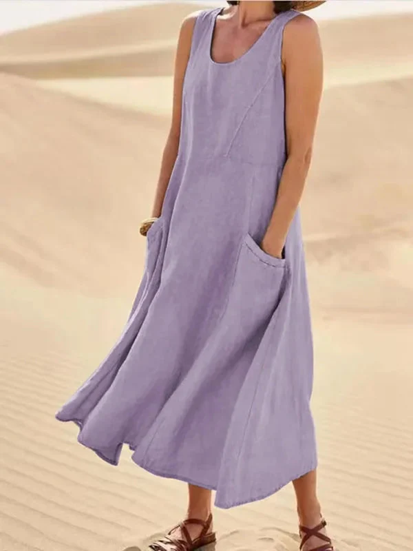 Martha | Elegantes und bequemes Leinenkleid für Frauen - Image 5