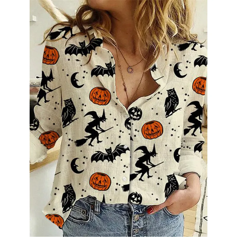 Martha - Halloween-Bluse - Image 2