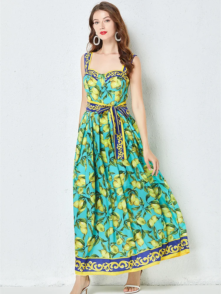 Martina | Amalfi Lemon Kleid - Image 2