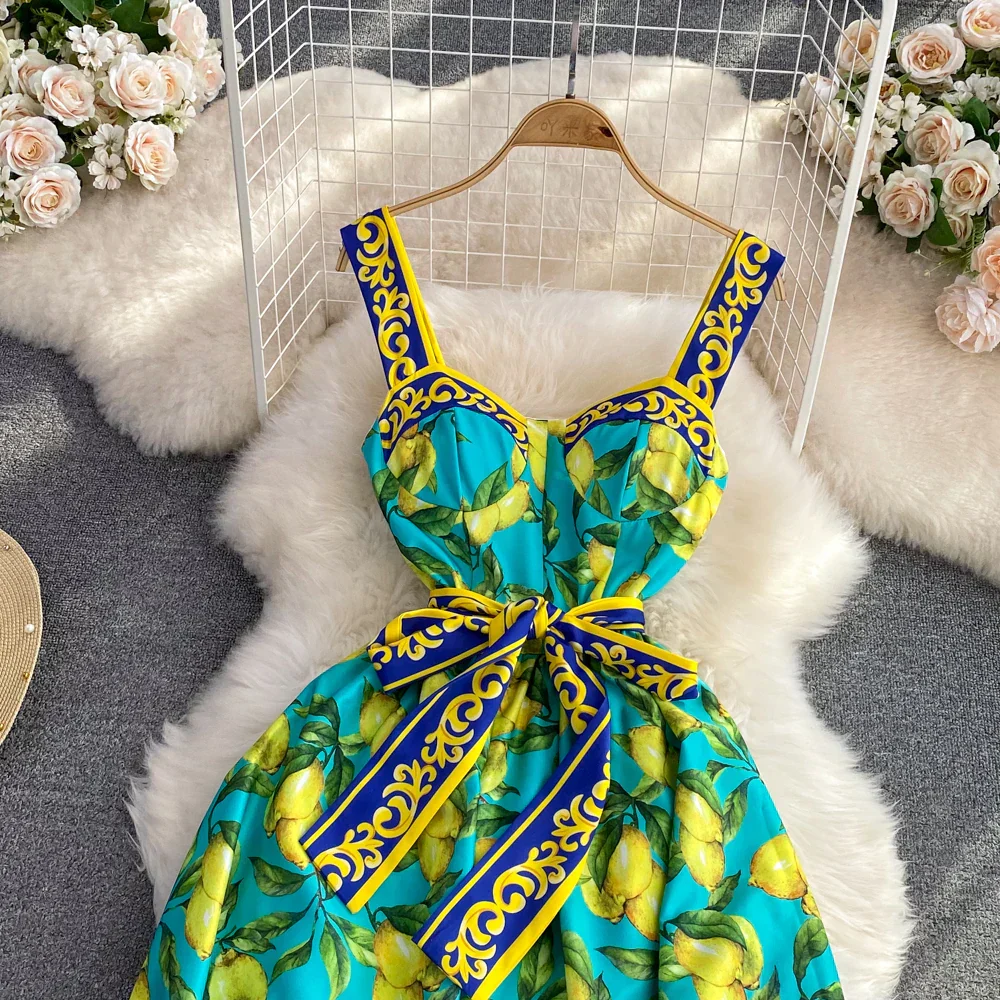 Martina | Amalfi Lemon Kleid - Image 4