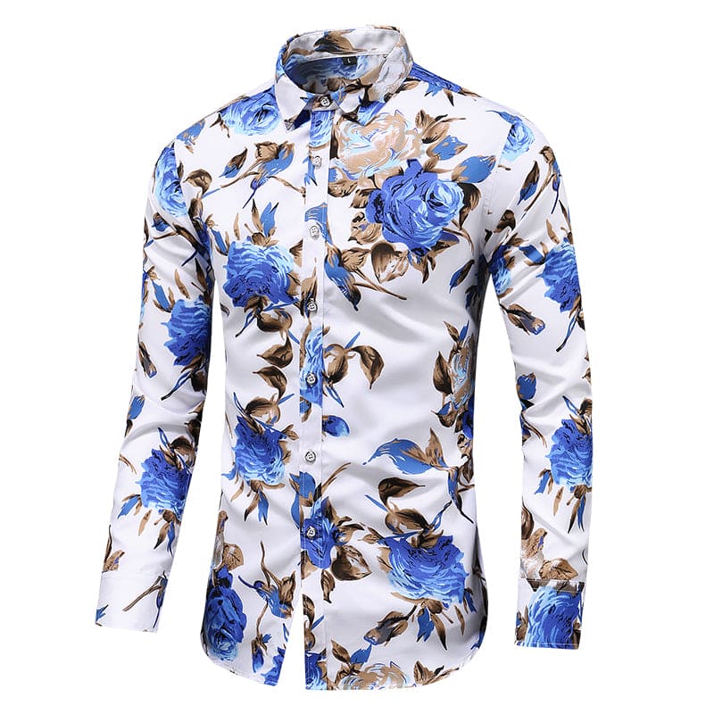 Marvin - Herren Hemd mit Blumenmuster - Image 3