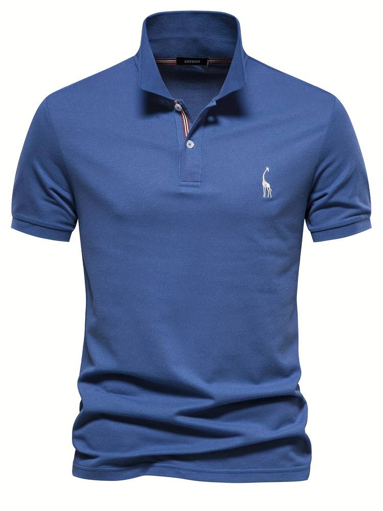 Mateo | Slim Fitted Klassisches Poloshirt mit dezentem Kragendetail - Image 5